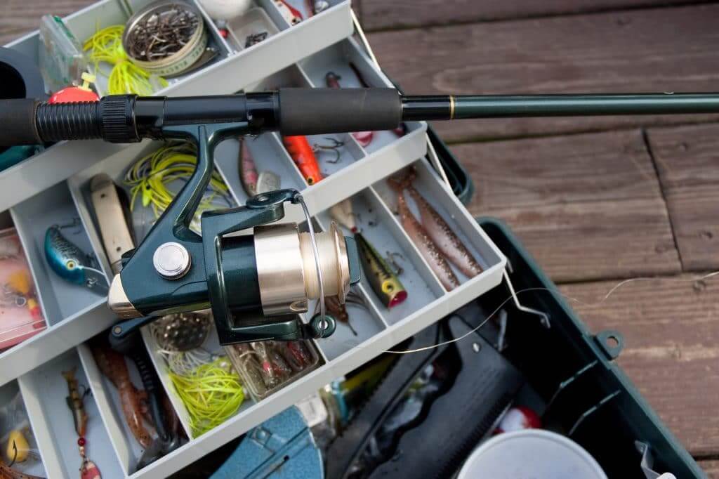 Fishing Rod and Tackle Box