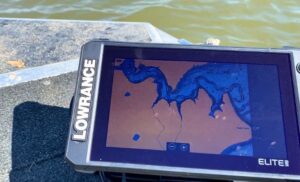 Lowrance Elite FS mapping