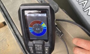 The Garmin Striker 4 flasher