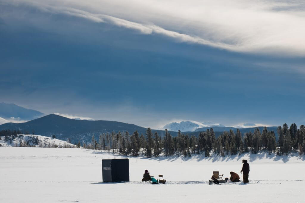 Ice fishing techniques