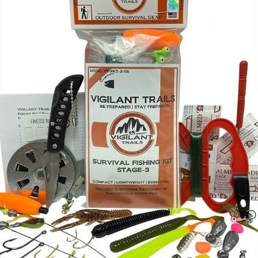 Vigilant Trails Pocket - Survival Fishing Kit - Stage 3