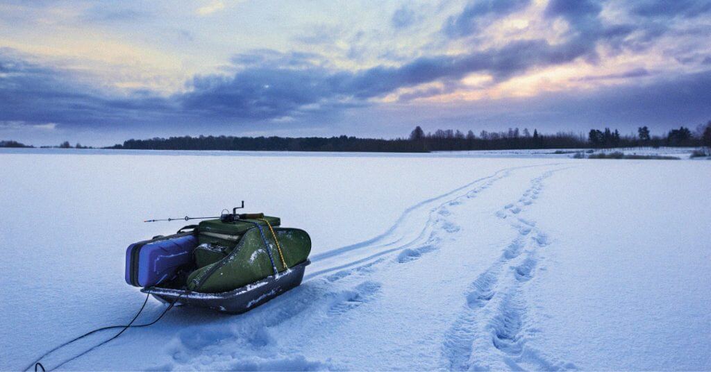 The Best Ice Fishing Sleds to Make Gear Hauling Easier