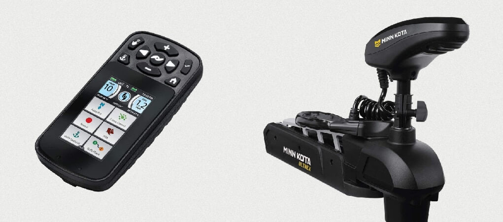 Minn Kota Ultrex and tis remote control