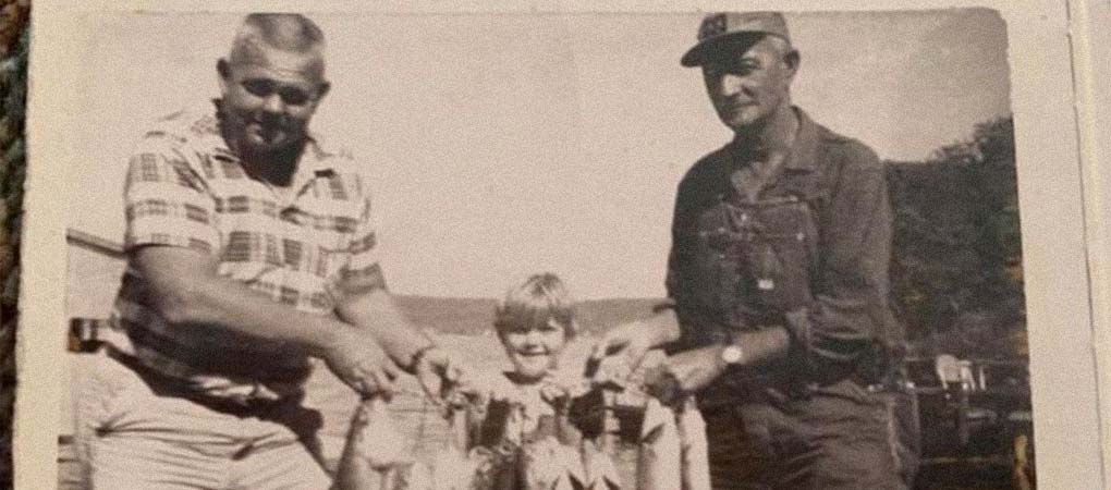 Guido Hibdon Sr. (right) was his family's patriarch