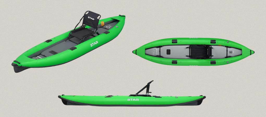 Star Inflatables Fishing Kayaks