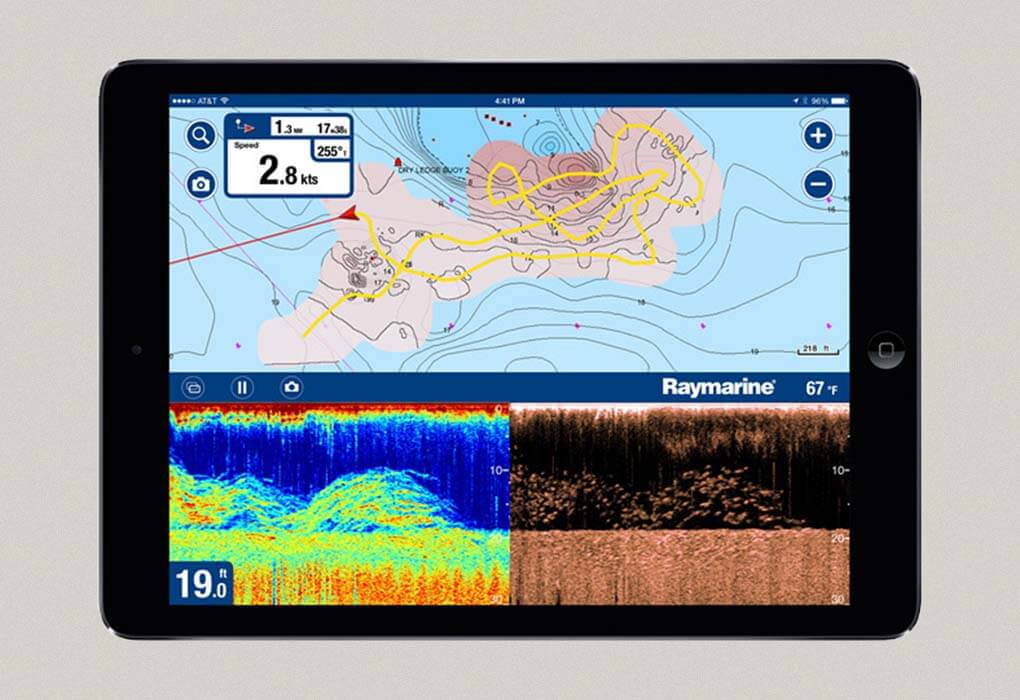 Raymarine Wi Fish Mapping