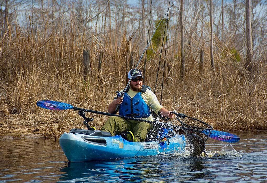 kayak fishing net