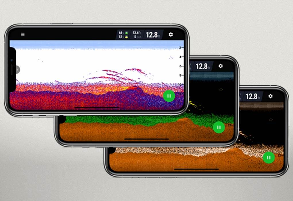 Deeper has equipped the Pro Plus with a dual-beam sonar