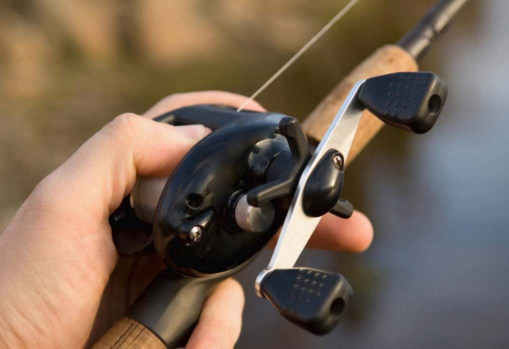 baitcaster reel and rod