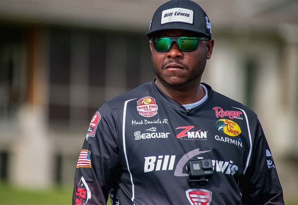 Mark Daniels Jr. is a role model for young fishermen dreaming of going pro. His motto: “Never give up.” (Photo by Phoenix Moore/Major League Fishing)
