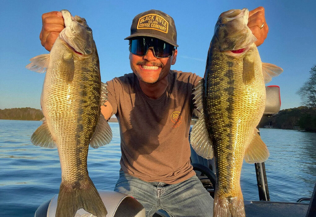 California was a good training ground for bass fishing pro Chris Zaldain (photo courtesy of Chris Zaldain)