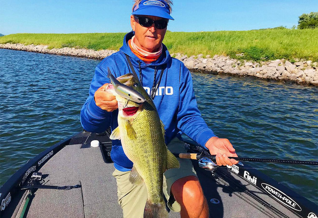 Few of the Bassmaster Elite Tour pros have been fishing as long as Bernie Schultz (photo courtesy of Bernie Schultz)