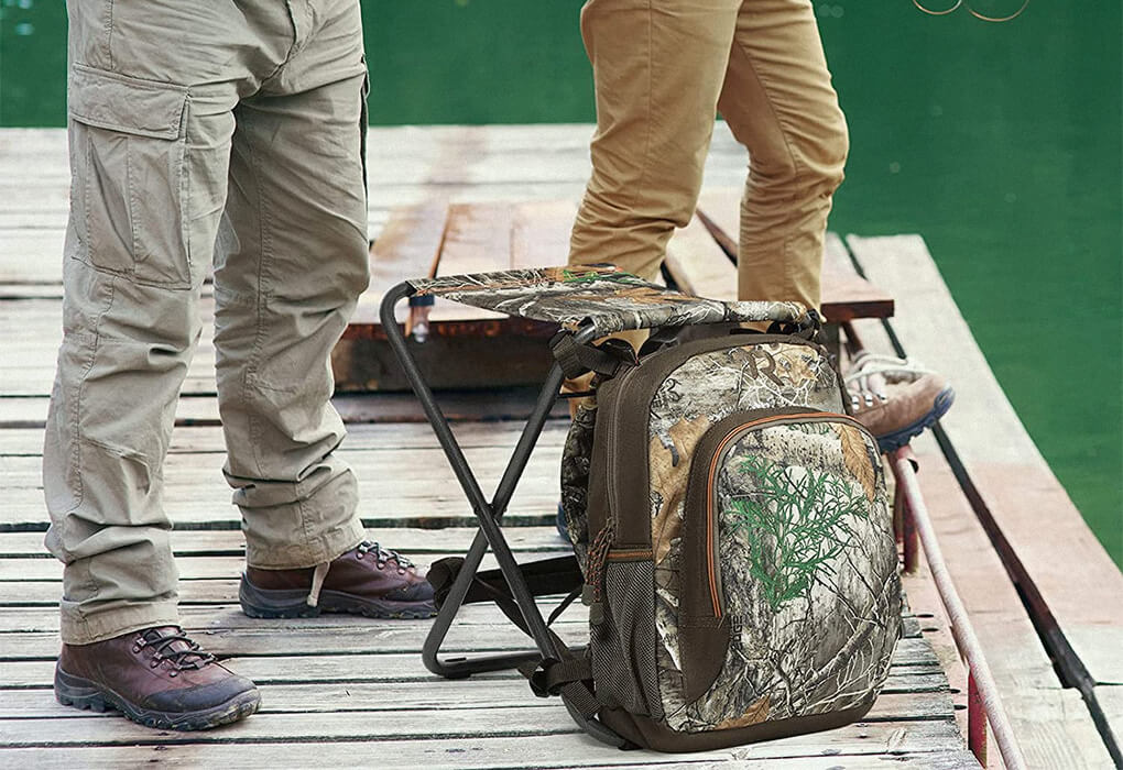 fishing chair with storage