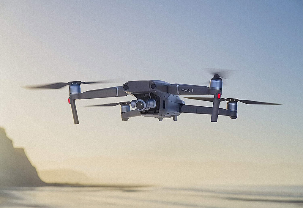 DJI Mavic 2 Zoom With Smart Controller fishing drone