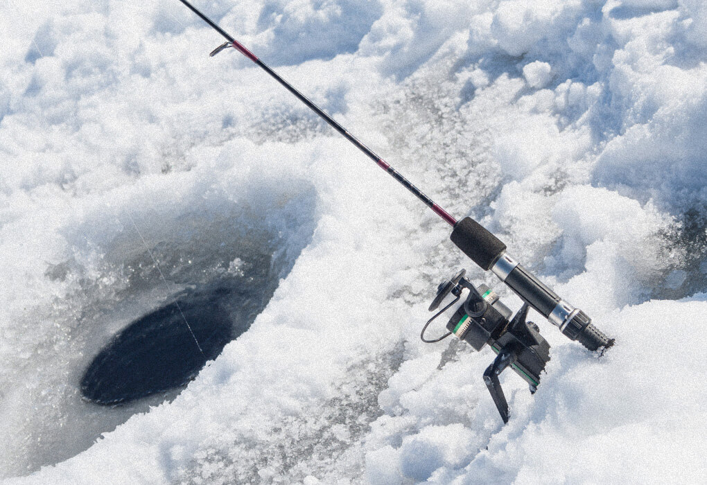 fishing reel for ice fishing