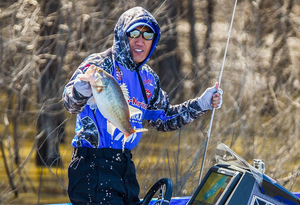 Takahiro Omori had a business plan when he came to the United States from Japan, and it has worked out nicely (photo by Major League Fishing)