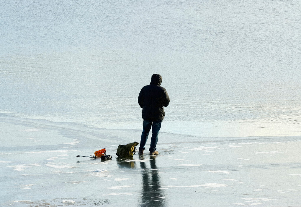 ice fishing