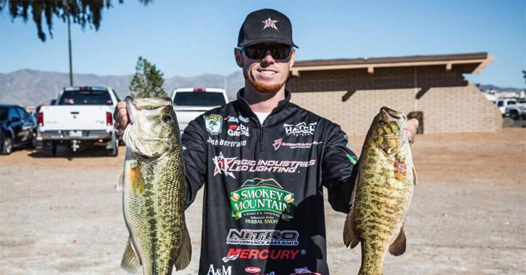 Josh Bertrand Specializes in Getting the Drop on Big Bass