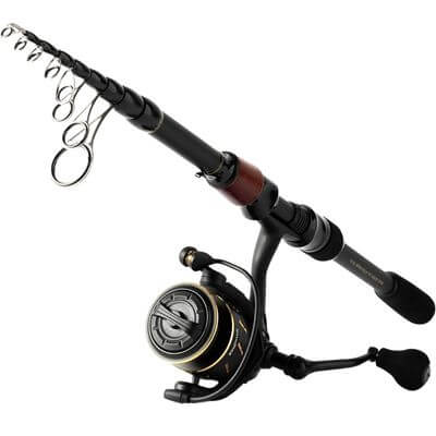 Kingswell Telescopic Rod And Reel Combo