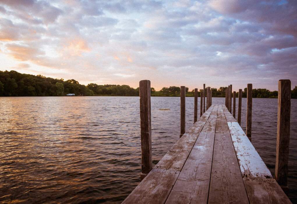 Lake Okoboji in Iowa