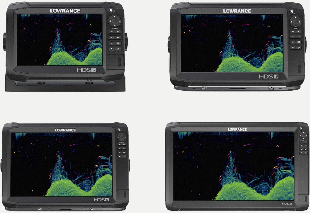 Lowrance Carbon fish finders models