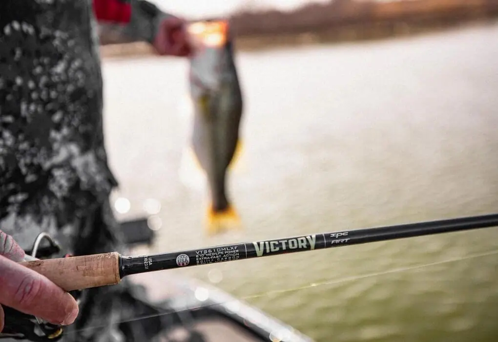 st croix victory casting rod for bass fishing