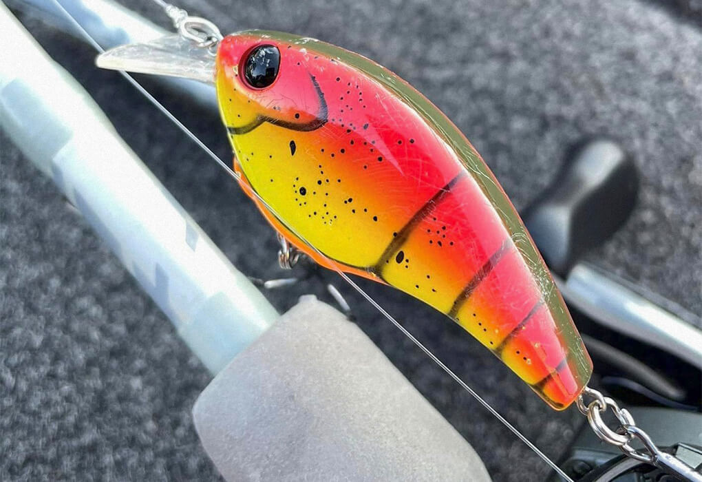 The Frittside is a flat-sided crankbait that is a go-to lure for many pros, including John Cox