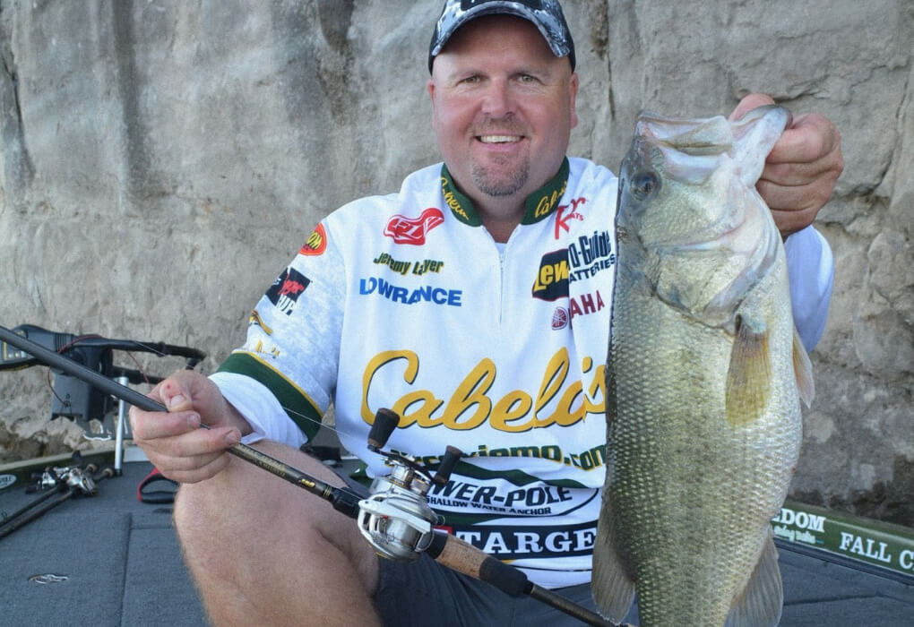 Stockton is one of pro fisherman Jeremy Lawyer’s favorite Missouri bass lakes (photo by Brent Frazee)