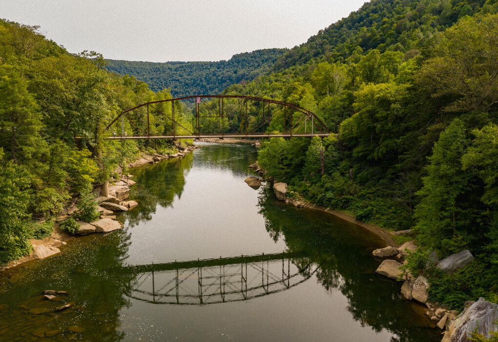 West Virginia river