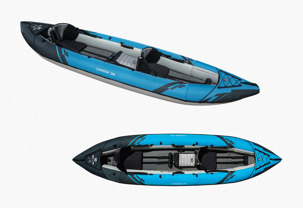 Aquaglide Chinook 120 inflatable kayak