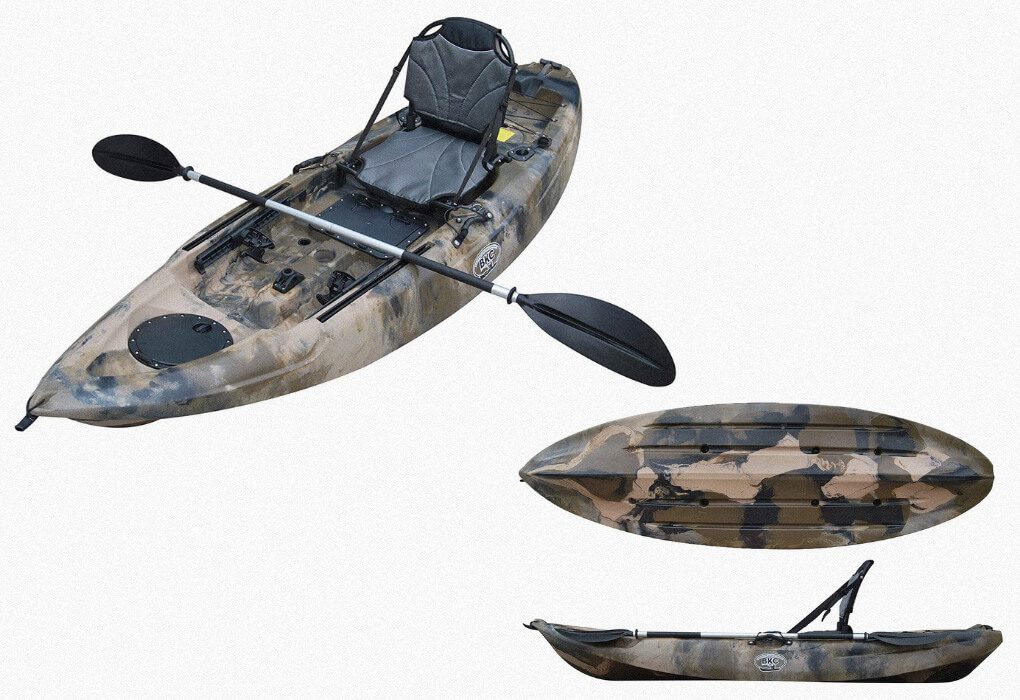BKC FK285 Angler 9’1″ Solo Sit-On-Top Kayak