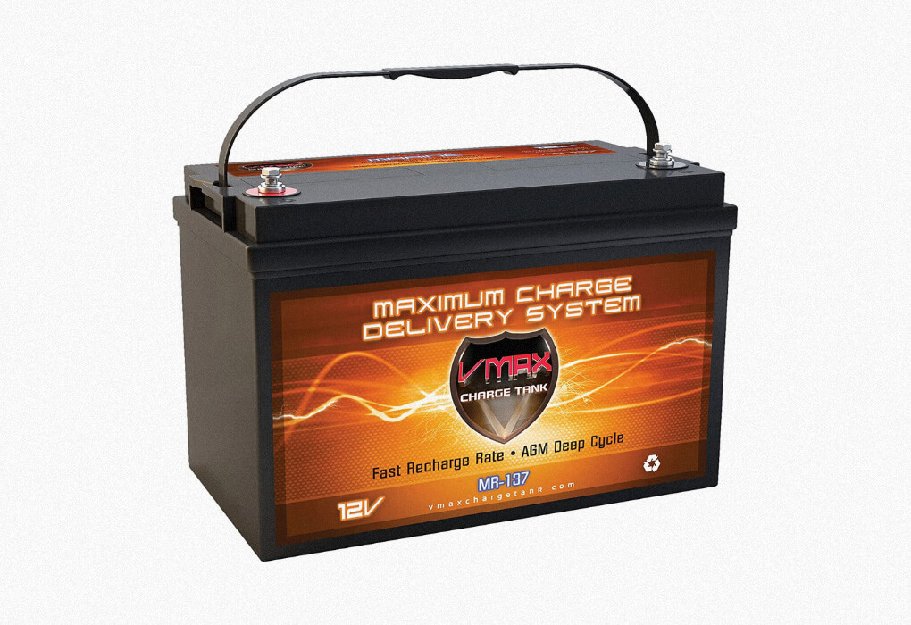 VMAX 12V 120Ah AGM Deep Cycle Marine Battery