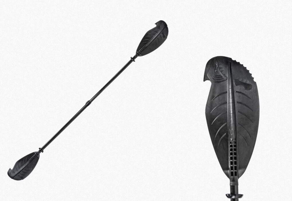 YakGear Backwater Assassin Carbon-Fiber Hybrid Kayak Paddle