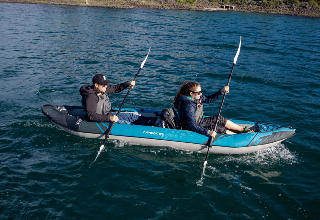 Aquaglide Chinook 120 out on water