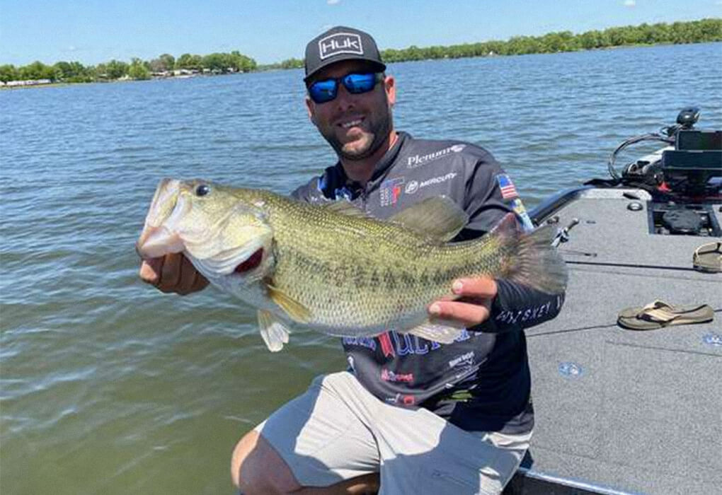 Lee Livesay enjoyed an epic week of bass fishing when he won the Bassmaster Elite Series tournament at Lake Fork in Texas. (Photo by B.A.S.S.)