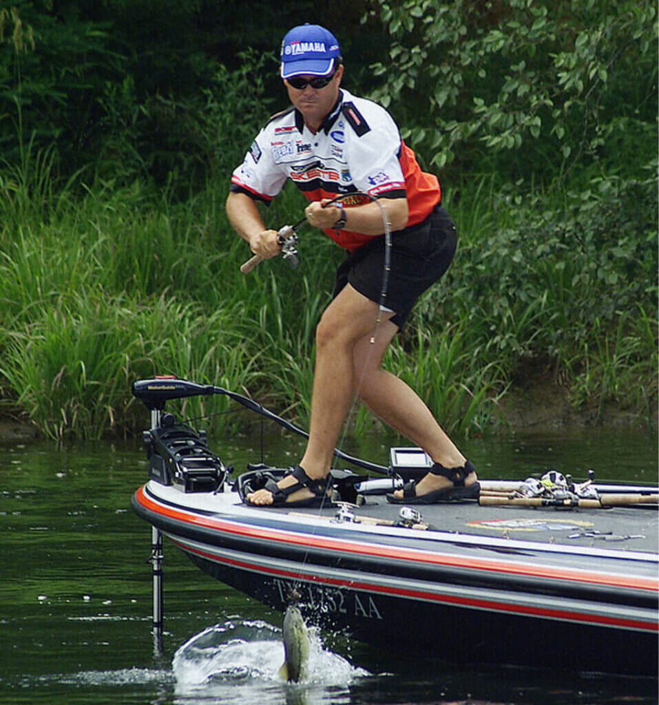Jay Yelas is committed to the way professional bass fishing is perceived by the public. (Photo by B.A.S.S.)