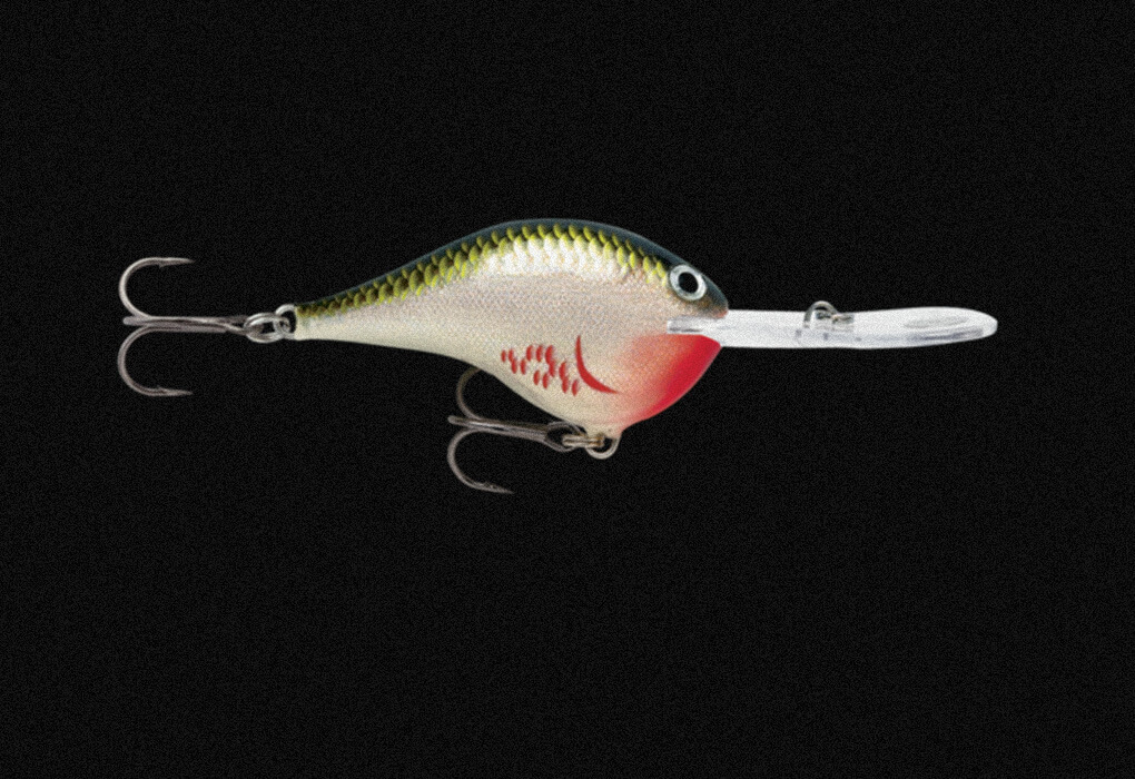 Rapala's DT20 crankbait gets down to where the fish often suspend in the summer