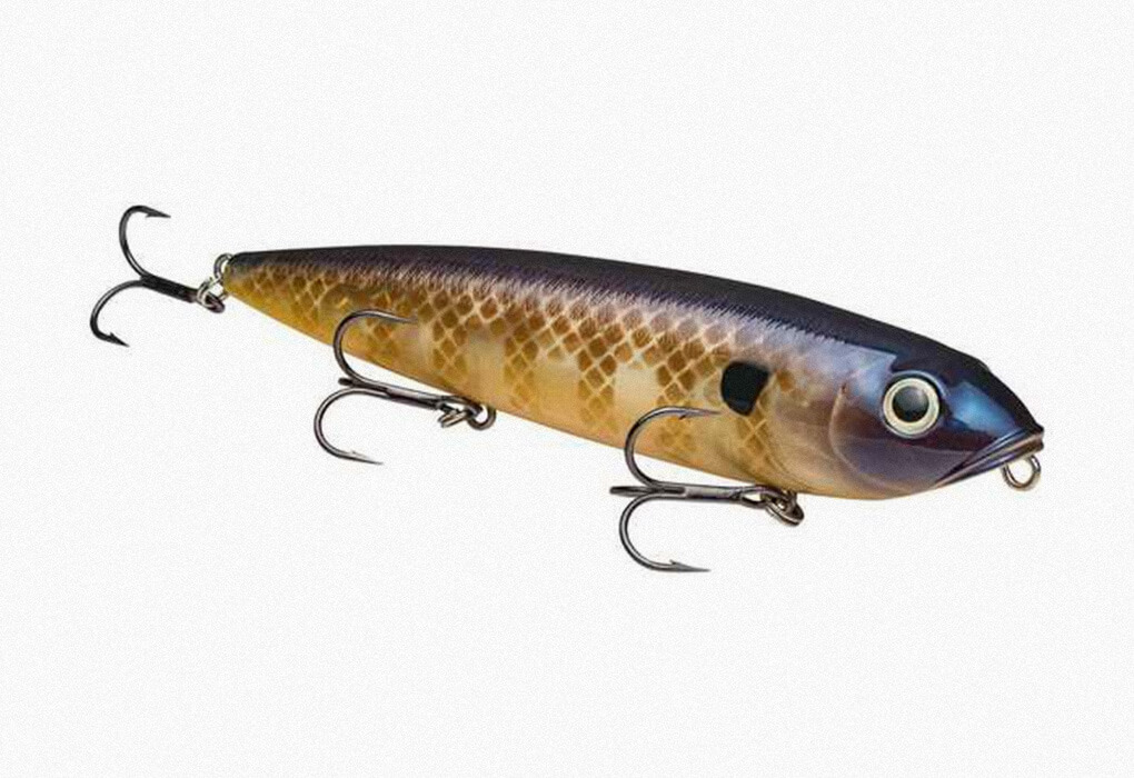 Strike King's KVD Sexy Dawg topwater lure is a big-bass catcher