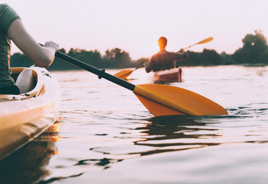 kayak fishing paddle