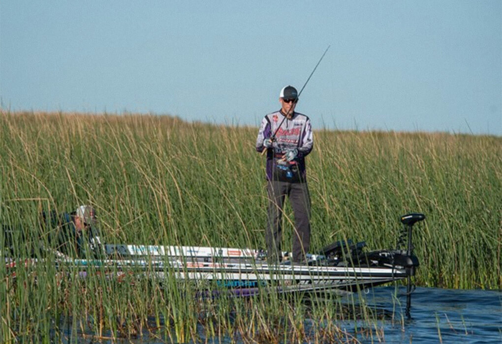 Aaron Martens, a bass-fishing legend who passed away in early November, will be remembered as a pro who took advantage of the clues nature presented. (Photo by Garrick Dixon/Major League Fishing)