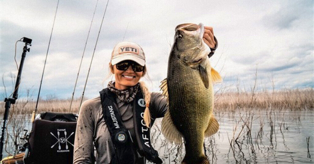 Kristine Fischer Is Breaking Stereotypes In Kayak Bass Fishing