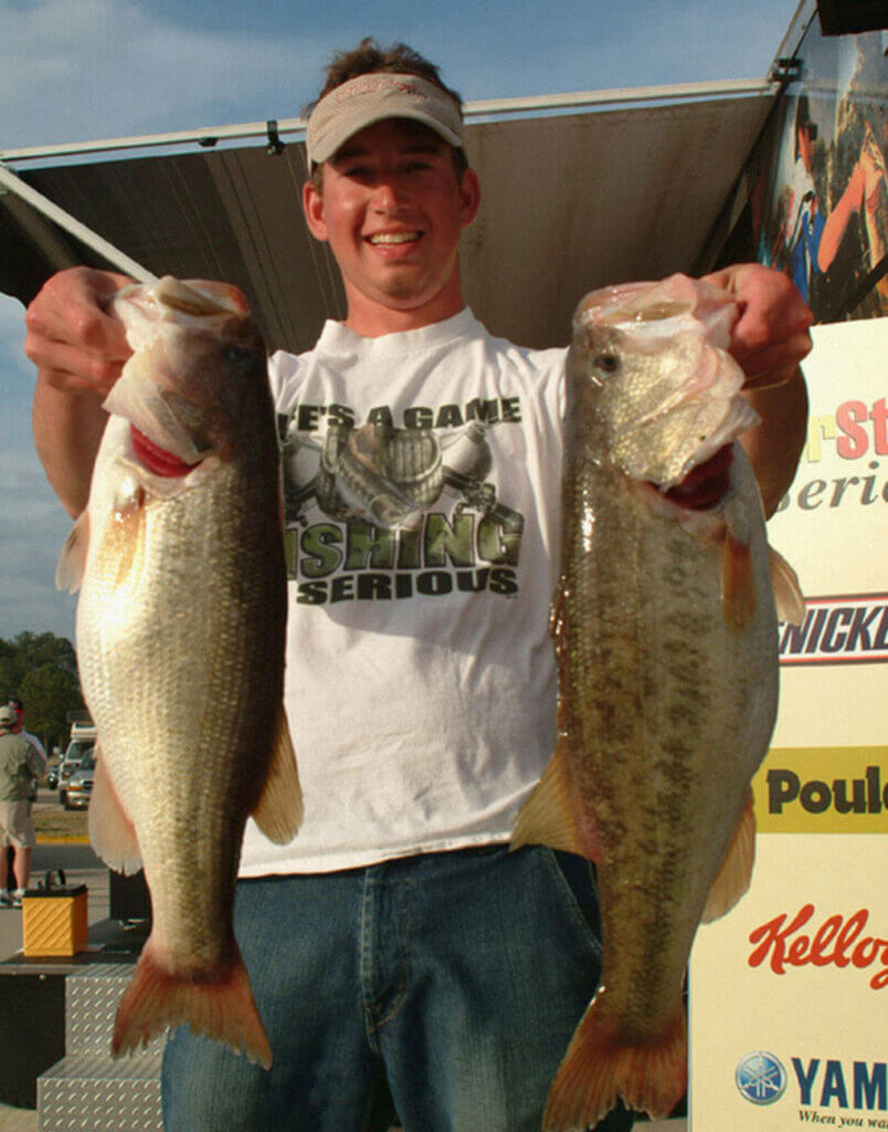 Ott DeFoe wasn't an immediate success in bass fishing, but he was a fast learner. (Photo by Rob Newell/Major League Fishing)