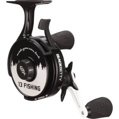 13 Fishing Black Betty Northwoods Ice Inline Reel