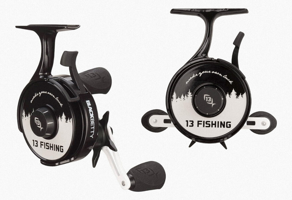 13 Fishing Black Betty Northwoods Ice Inline Reel