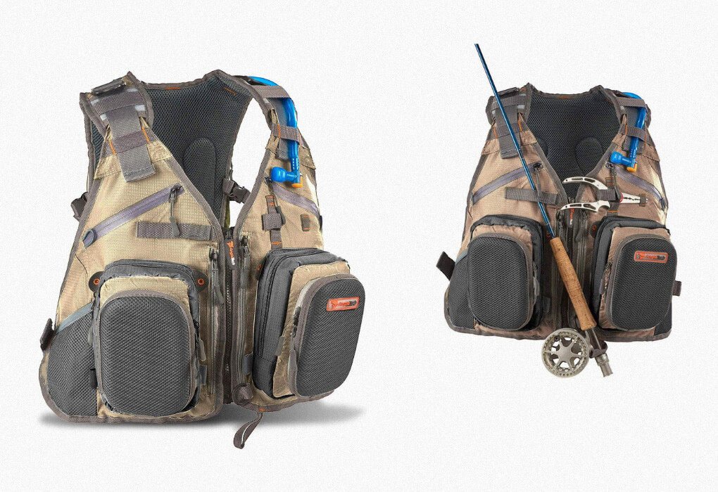 Anglatech fly fishing backpack vest combo best sale