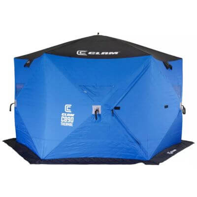 CLAM 6 Person Pop Up Ice Fishing Shelter