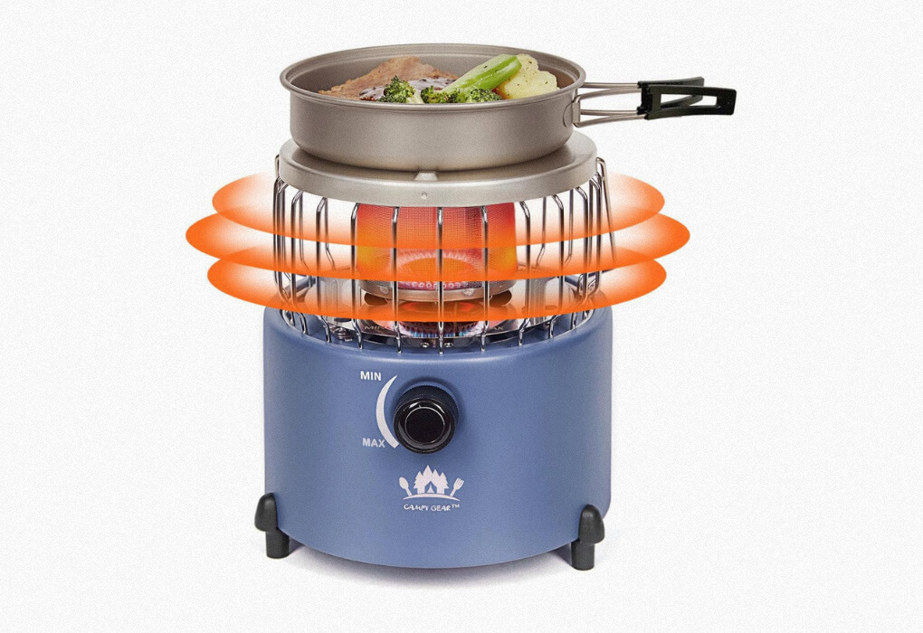 Campy Gear Chubby 2 in 1 Heater and Stove