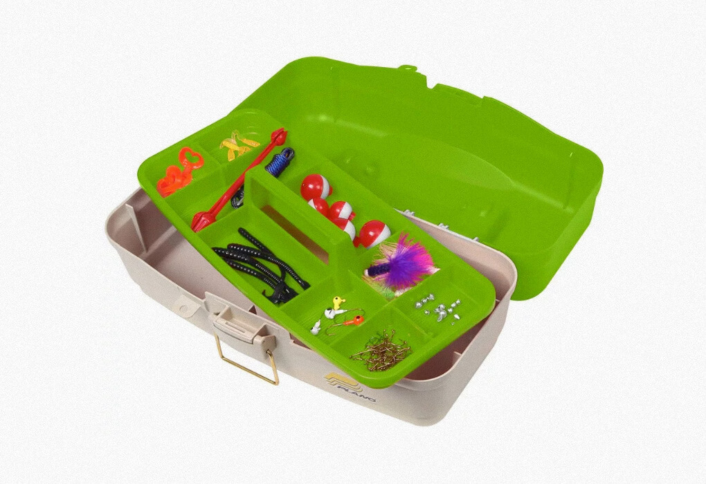 Plano Ready-Set-Fish 1-Tray Kids Tackle Box